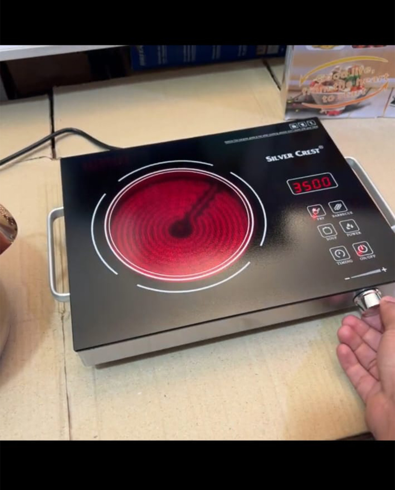 Silver Crest Electric Stove