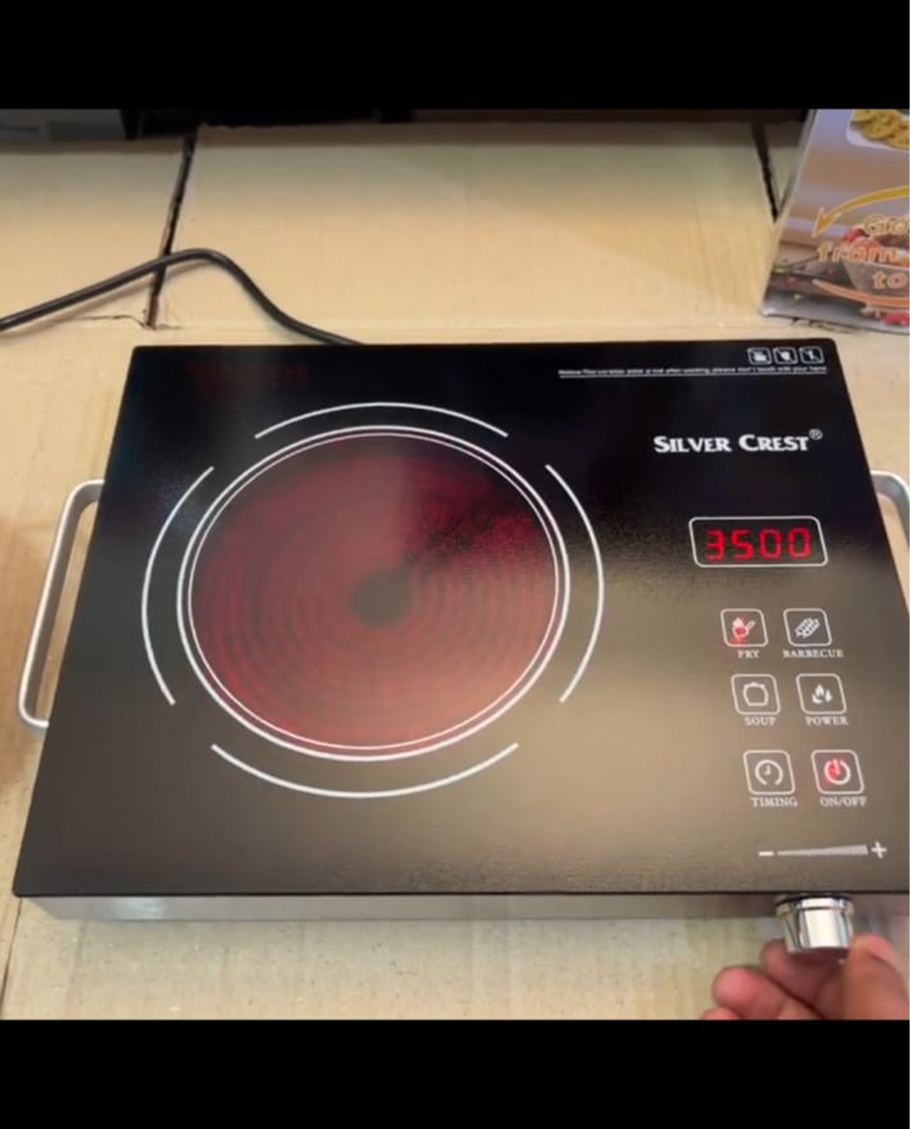 Silver Crest Electric Stove