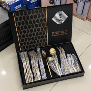 24PCs STAINLESS STEEL CUTLERY SET