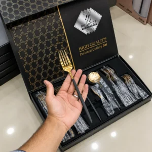 24PCs STAINLESS STEEL CUTLERY SET