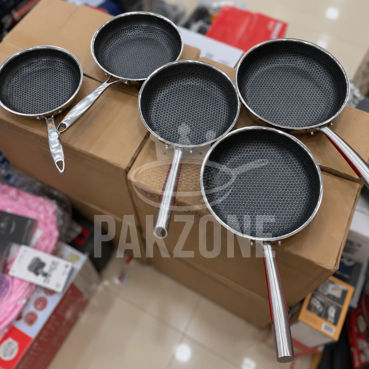Honeycomb Laser Coating Frypan