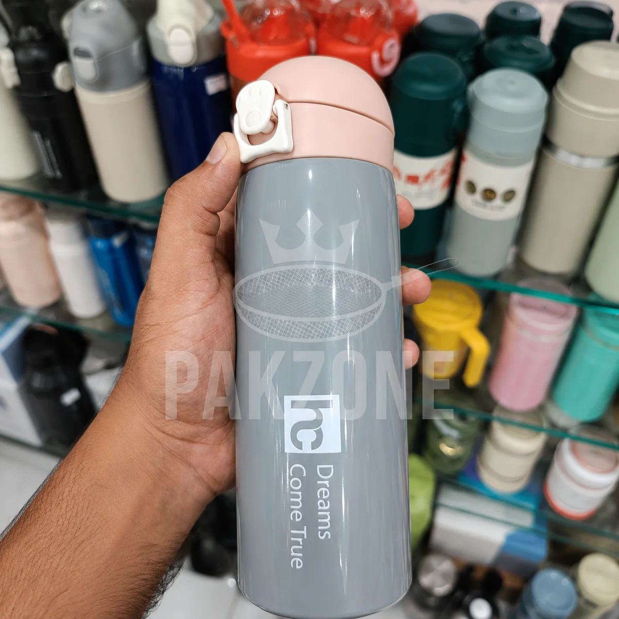 Portable Gym Sports Thermal Water Bottle Stainless Steel