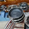 honeycomb laser coating frypan 6